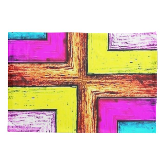 Cojín Acuarela Funda de almohada (Reverso)