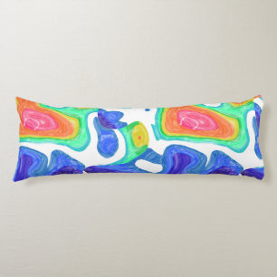 Cojín agitación colorida