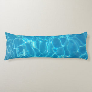 Cojín Agua de Piscina Azul Celeste Cristalina