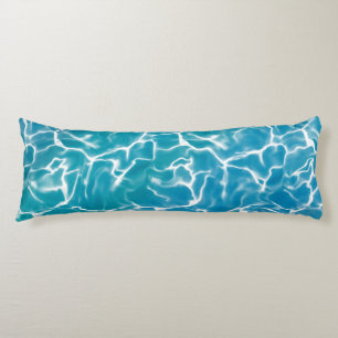 Cojín Agua del Mar Azul