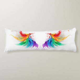 Cojín Alas del arco iris fluidas
