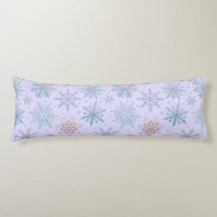 Cojín “Almohada corporal Copo de nieve"