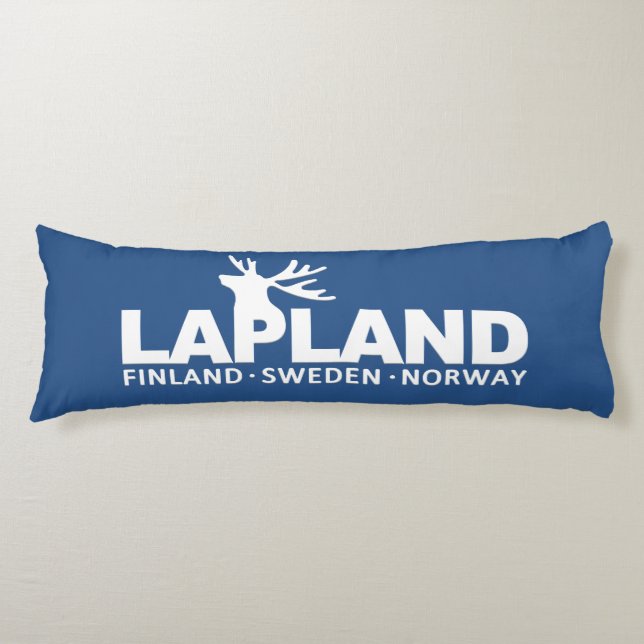 Cojín almohadilla del cuerpo del personalizado LAPLAND (Anverso)
