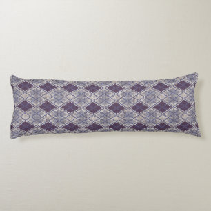 COJÍN ALMOHADÓN DE CUERPO DE PUNTO PLUM ARGYLE