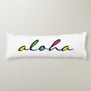 Cojín AlOHA colorido