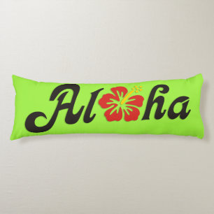 Cojín Aloha Hibiscus - diseño de Hawaii plano + tus idea