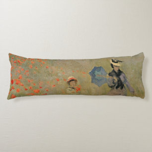 Cojín Amapolas salvajes de Claude Monet el  , cerca de