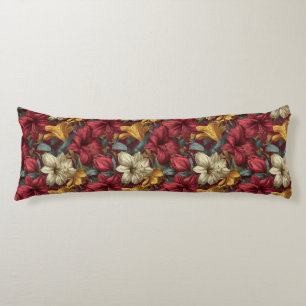 Cojín Amaryllis Print Moderno Farmhouse Cottagecore Exte
