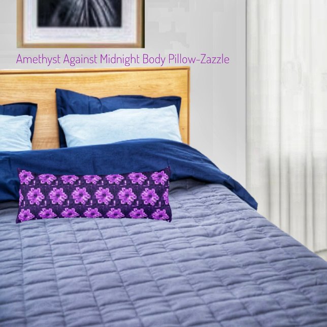 Cojín Amethyst Against Midnight (Subido por el creador)