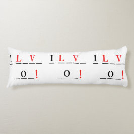 Cojín Amo el estilo You-Hangman de Shirley Taylor