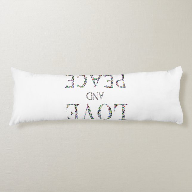 Cojín Amor y paz (Anverso)