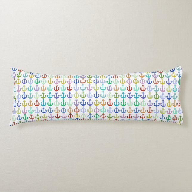 Cojín anclajes de colores (Anverso)