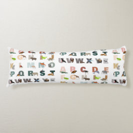 Cojín Animales ABC Cute Alphabet