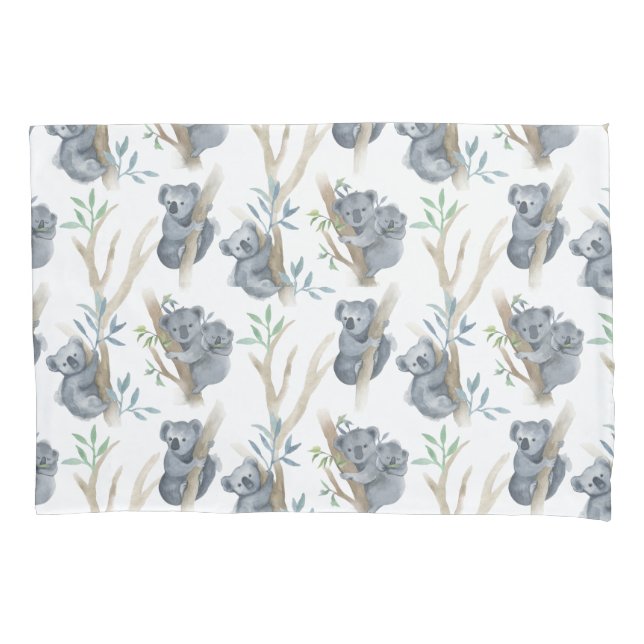 Cojín Animales de Cute Koala Pillow Funda (Anverso)
