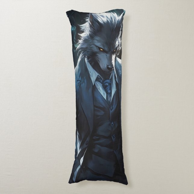 Cojín Anime Werewolf Gentleman (Frente vertical)