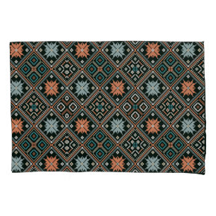 Cojín Antiguo funda de almohada de impresión de batik