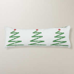 Cojín árbol de Navidad purpurina
