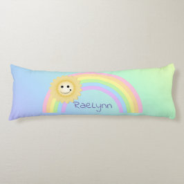 Cojín Arcoiris personalizado