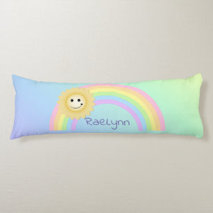 Cojín Arcoiris personalizado