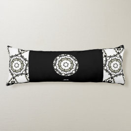 Cojín Arte caleidoscopio del primer volumen tres