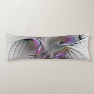 Cojín Arte fractal de figura de fantasía abstracta moder