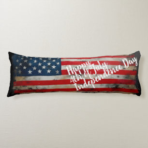 Cojín Arte patriótico 4 de julio Día de la Independencia
