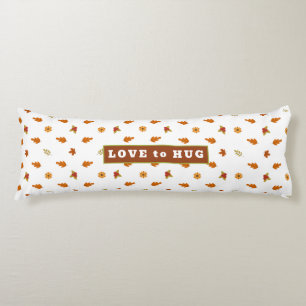 Cojín Autum hojas Body Pillow