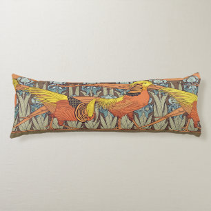 Cojín Aves, pantalones dorados e inspiración Art Nouveau