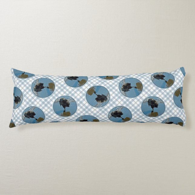 Cojín Ballet Keeshond Fotografía Cute Arte Perro Origina (Anverso)