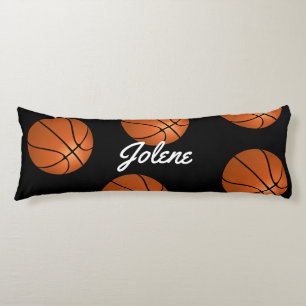 Cojín baloncesto divertido agregar cualquier nombre o te