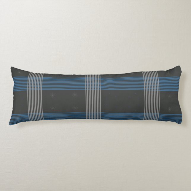Cojín Bandas azules (Anverso)
