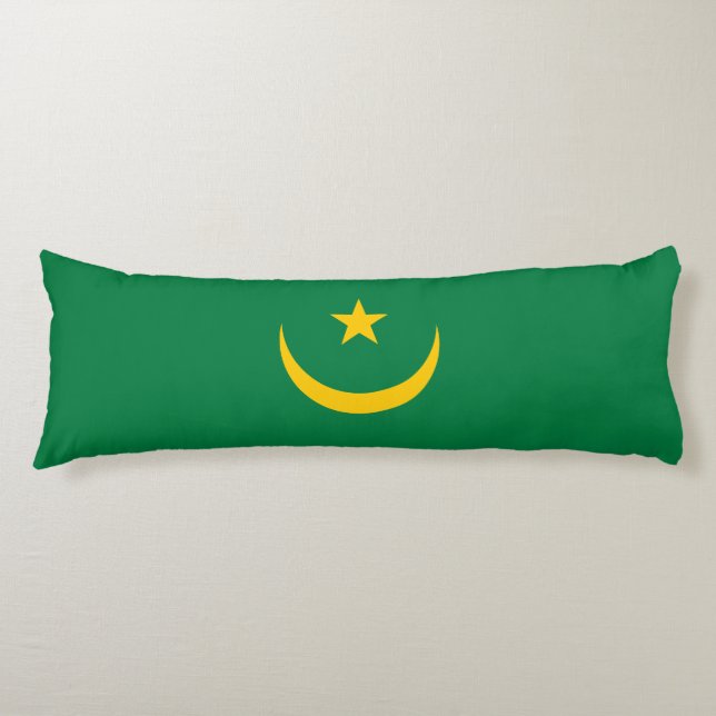 Cojín Bandera antigua de Mauritania (Anverso)