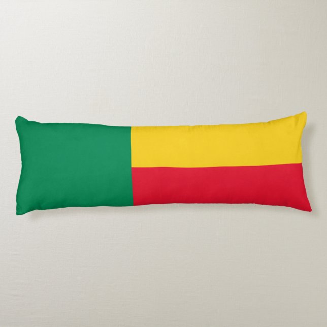 Cojín Bandera Benín Patriótica (Reverso)