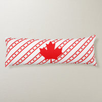 Bandera canadiense de las rayas