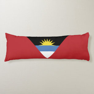 Cojín bandera de Antigua y Barbuda