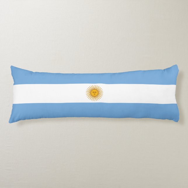 Cojín Bandera de Argentina (Anverso)
