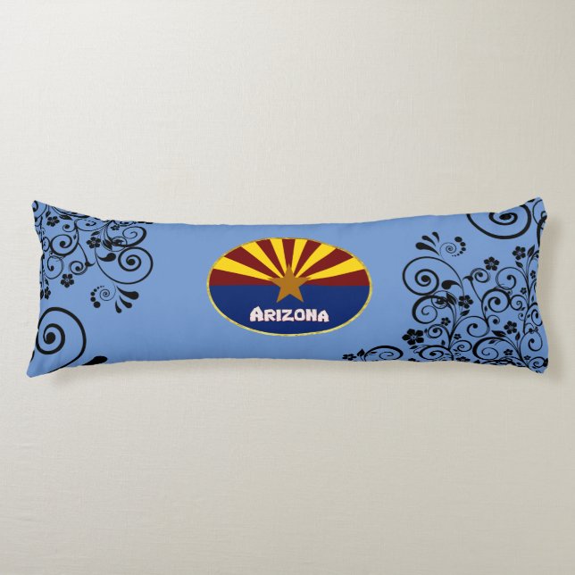 Cojín Bandera de Arizona (Anverso)