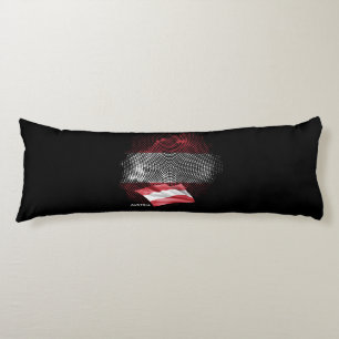 Cojín bandera de Austria