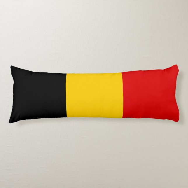 Cojín Bandera de Bélgica (Anverso)