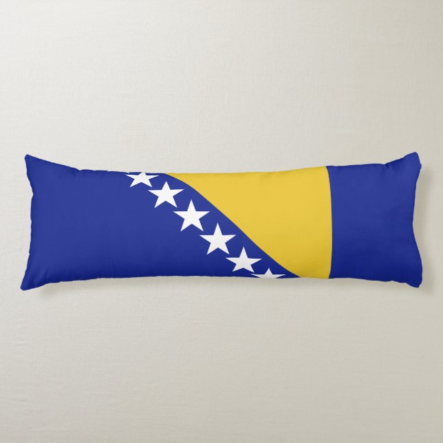Cojín Bandera de Bosnia y Herzegovina (Anverso)
