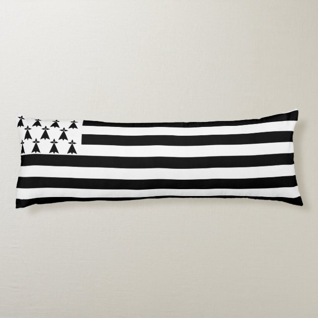 Cojín Bandera de Bretaña Patriótica (Reverso)