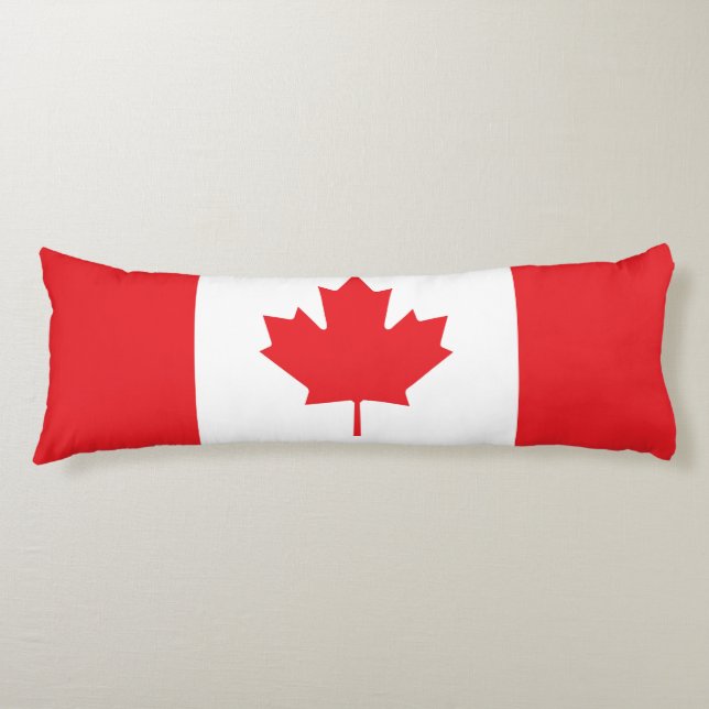 Cojín Bandera de Canadá (Anverso)
