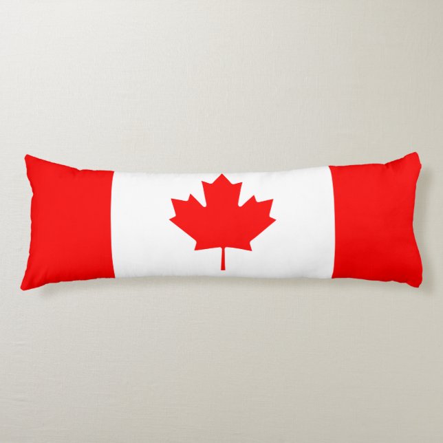 Cojín Bandera de Canadá (Anverso)