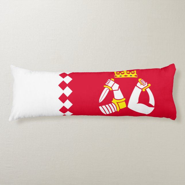 Cojín Bandera de Carelia del Norte (Anverso)