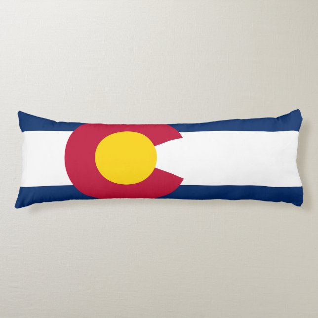 Cojín Bandera de Colorado (Anverso)
