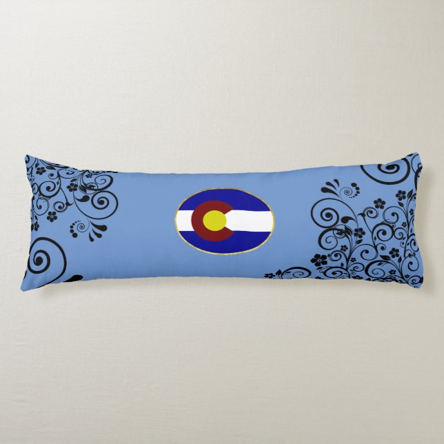Cojín Bandera de Colorado (Anverso)