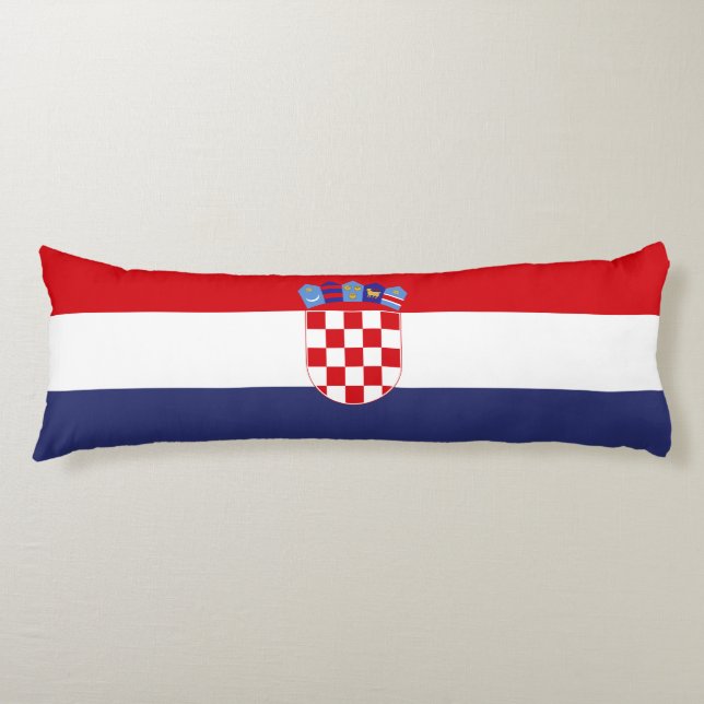 Cojín Bandera de Croacia (Anverso)