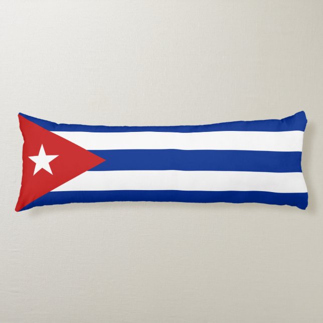 Cojín Bandera de Cuba (Anverso)