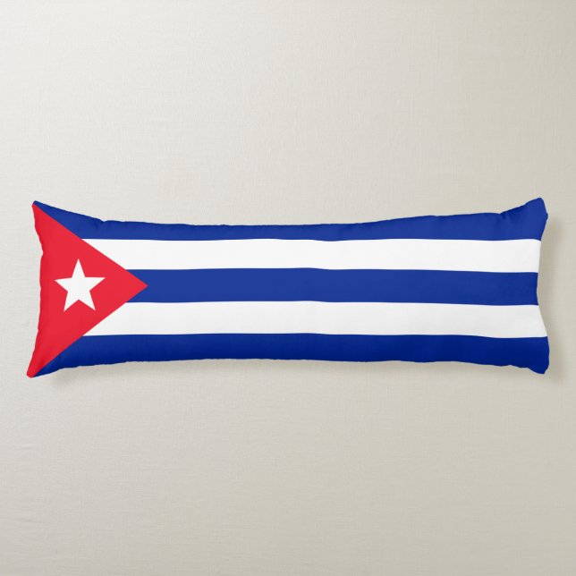 Cojín Bandera de Cuba (Anverso)