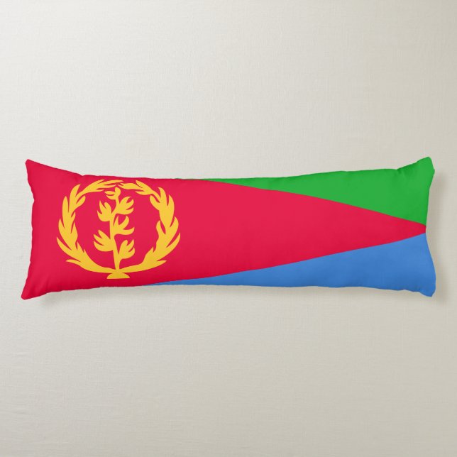 Cojín Bandera de Eritrea (Anverso)